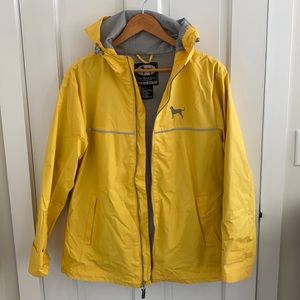 The Black Dog raincoat